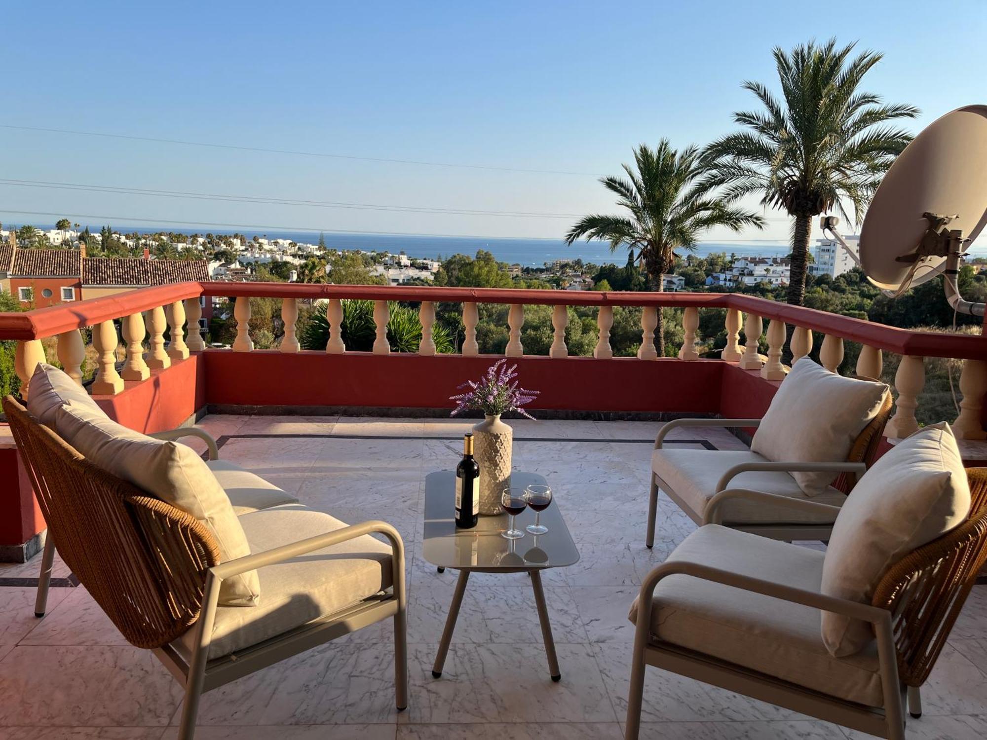 Willa Luxurious 6 Min From With Sea Views Marbella